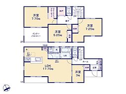 土浦市並木3丁目　1号棟　新築戸建