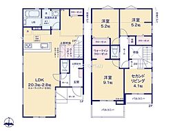 柏市松ケ崎　1号棟　新築戸建