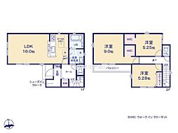 流山市平和台2丁目　1号棟　新築戸建て