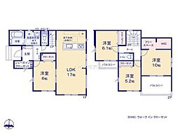 牛久市刈谷町1丁目　1号棟　新築戸建