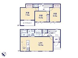 龍ケ崎市　1号棟　新築戸建て