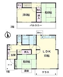 取手市西2丁目　中古戸建