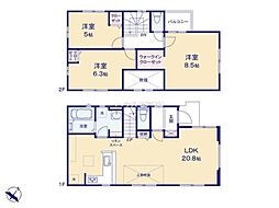 松戸市三矢小台4丁目　2号棟　新築戸建