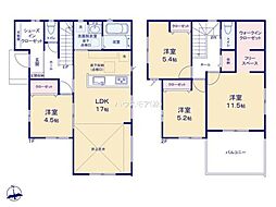 土浦市下高津一丁目　1号棟　新築戸建