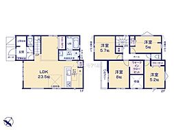 柏市戸張　2号棟　新築戸建て