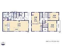 流山市三輪野山1丁目　1号棟　新築戸建て