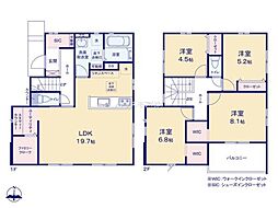 取手市井野　3号棟　新築戸建て