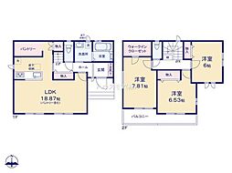 流山市東深井　1号棟　新築戸建て