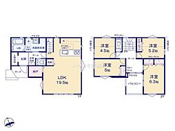 柏市松ケ崎　1号棟　新築戸建て