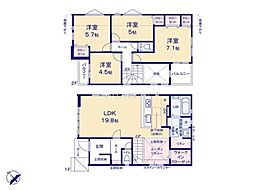 柏市豊上町　3号棟　新築戸建