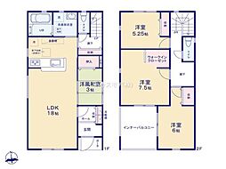 野田市谷津　5号棟　新築戸建て