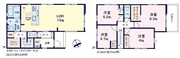 流山市加1丁目　1号棟　新築戸建て