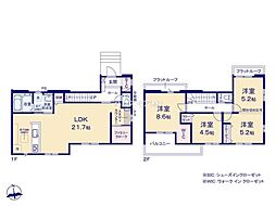 取手市西1丁目　新築戸建て