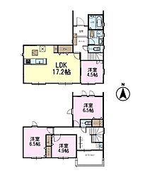 取手市井野　3号棟　新築戸建て