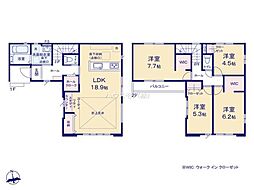 取手市戸頭　2号棟　新築戸建て