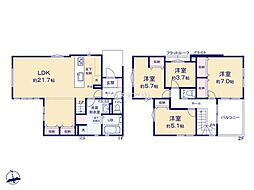 流山市加1丁目　1号棟　新築戸建