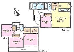 松戸市栄町8丁目 D号棟 新築戸建