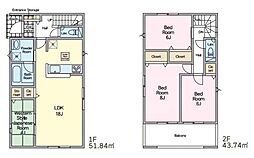 土浦市小岩田東2丁目　1号棟　新築戸建て