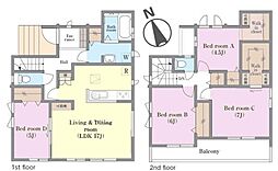 松戸市中和倉　2-A号棟　新築戸建
