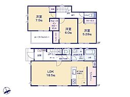 松戸市八ケ崎3丁目 1号棟 新築戸建