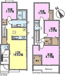 松戸市上本郷　A号棟　新築戸建