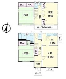 龍ケ崎市長山8丁目　中古戸建