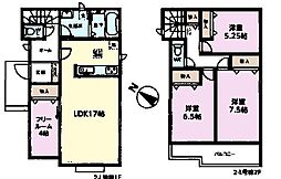 野田市山崎2-L号棟　新築戸建