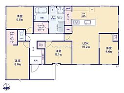 つくば市今鹿島　2号棟　新築戸建て