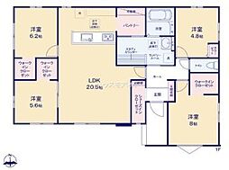 つくば市今鹿島　3号棟　新築戸建て