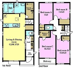 松戸市松飛台　A号棟　新築戸建
