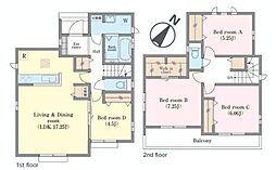 柏市高田　B号棟　新築戸建