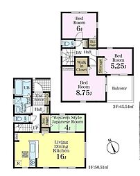 野田市柳沢　1号棟　新築戸建