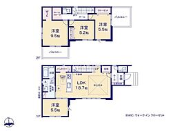 牛久市栄町5丁目　1号棟　新築戸建