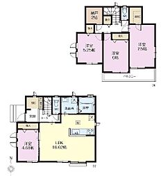 松戸市栗山　A号棟　新築戸建