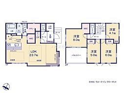 柏市柏の葉5丁目　2号棟　新築戸建