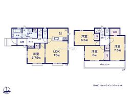 野田市清水　B号棟　新築戸建