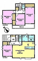 印旛郡栄町安食台2丁目　A号棟　新築戸建