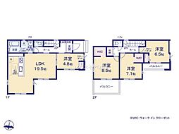 牛久市田宮町　1号棟　新築戸建