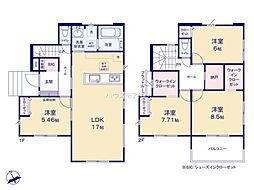 我孫子市つくし野7丁目　新築戸建て