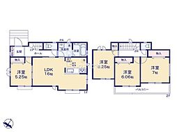 土浦市乙戸南3丁目　B号棟　新築戸建て