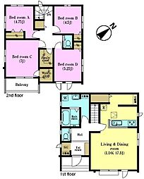 松戸市仲井町3丁目　F号棟　新築戸建