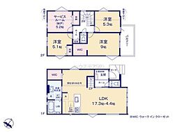 松戸市河原塚　2号棟　新築戸建て