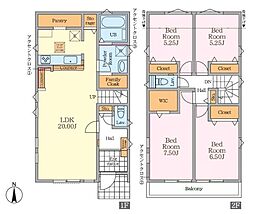 我孫子市湖北台2丁目　1号棟　新築戸建て