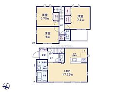 松戸市新作　5号棟　新築戸建