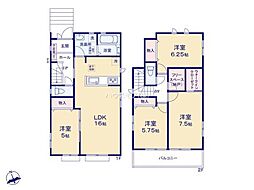 柏市花野井　1-3号棟　新築戸建