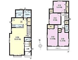 柏市大室　A号棟　新築戸建