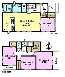 松戸市栗山　B号棟　新築戸建