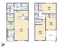 柏市花野井　2号棟　新築戸建