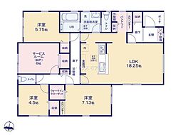 野田市中野台　5号棟　新築戸建て