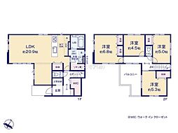 松戸市小金原7丁目　1号棟　新築戸建